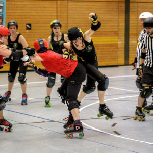 Limpy macht einen Apex Jump.